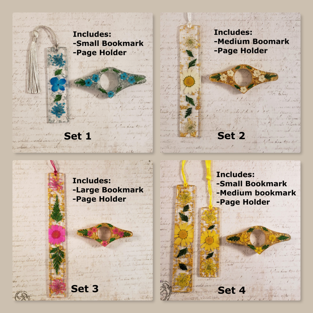 Custom Bookmark & Page Holder Sets — TwoPartTreasures